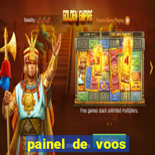 painel de voos santos dumont